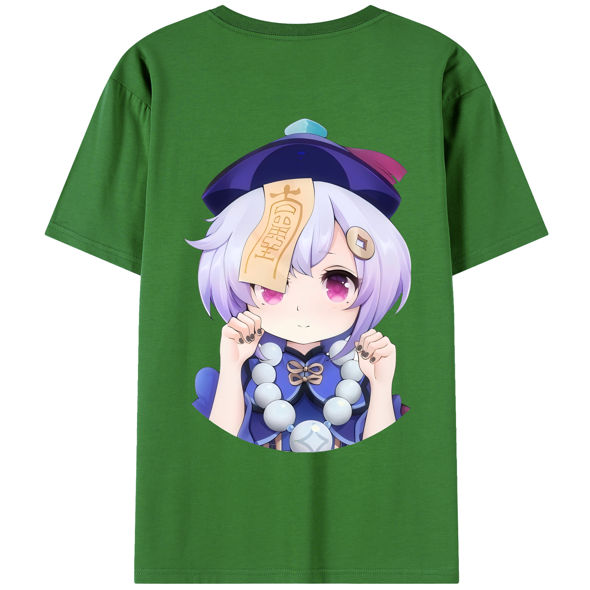 げんし神 七七 なな  genshin Nana レディース半袖Tシャツ(バックプリント)